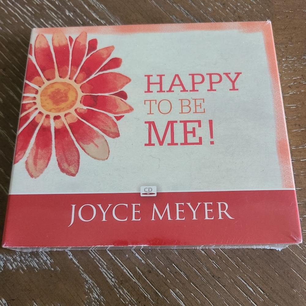 Joyce Meyer 4 Audio CDs-Happy To Be Me!   Brand New & Sealed
